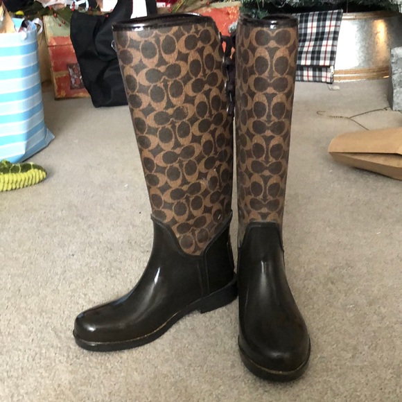 Coach rain boots - Picture 2 of 5